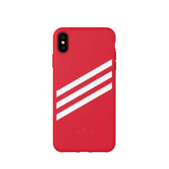 Adidas iPhone Xs Max Skal OR Moulded Case Suede FW18 Röd