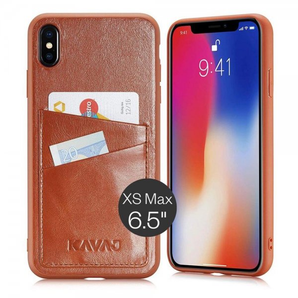 Kavaj iPhone Xs Max Skal Tokyo Brun