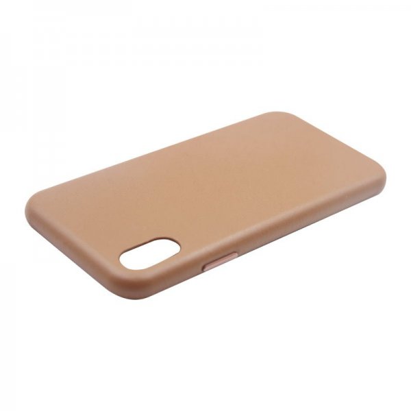 iPhone X/iPhone Xs Skal Läder Brun