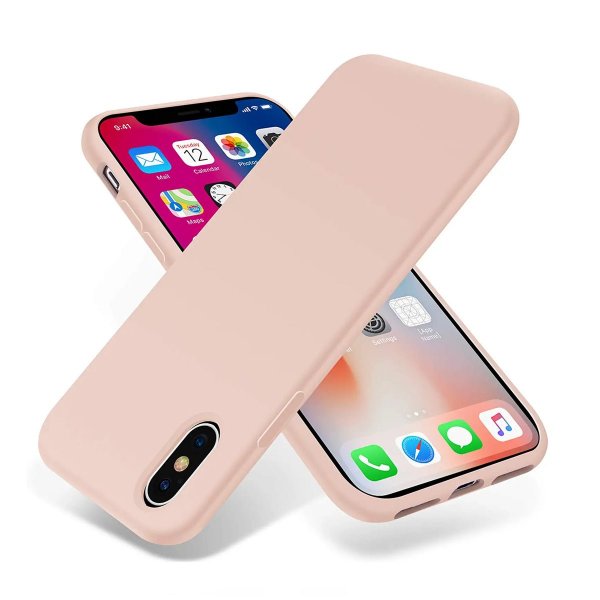 Rvelon iPhone X/iPhone Xs Skal Silikon Beige