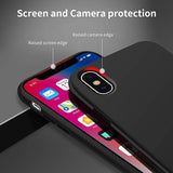 Rvelon iPhone X/iPhone Xs Skal Silikon Svart