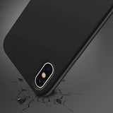 Rvelon iPhone X/iPhone Xs Skal Silikon Svart