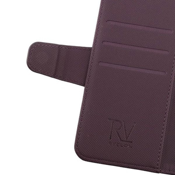 Rvelon iPhone X/iPhone Xs Fodral Utfällbart Kortfack Lila