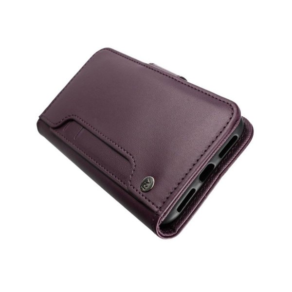 Rvelon iPhone X/iPhone Xs Fodral Utfällbart Kortfack Lila