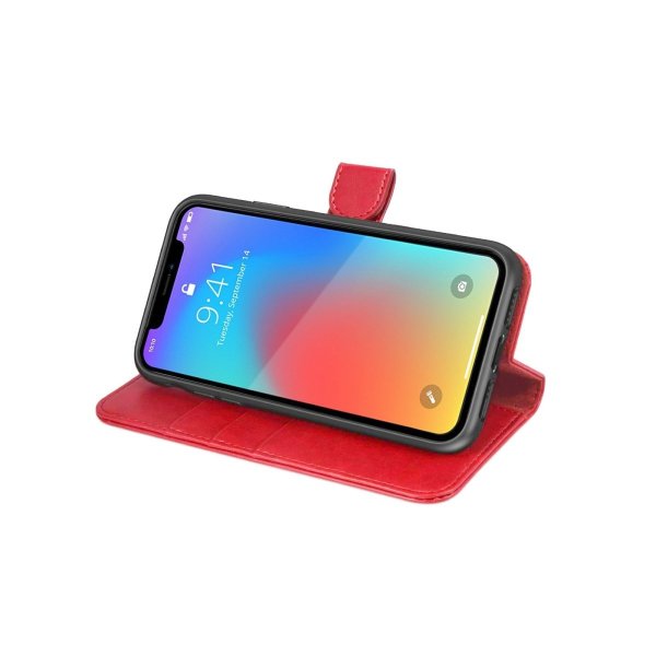 iPhone X/iPhone Xs Fodral med Stativ Röd