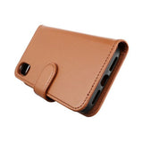 Rvelon iPhone X/iPhone Xs Fodral Magnetiskt Avtagbart Skal Brun
