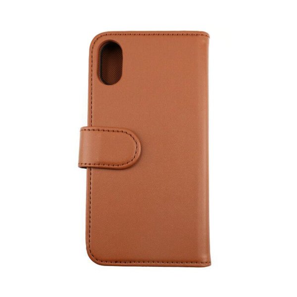 Rvelon iPhone X/iPhone Xs Fodral Magnetiskt Avtagbart Skal Brun