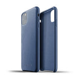 Mujjo iPhone 11 Pro Max Skal Full Leather Case Monaco Blue