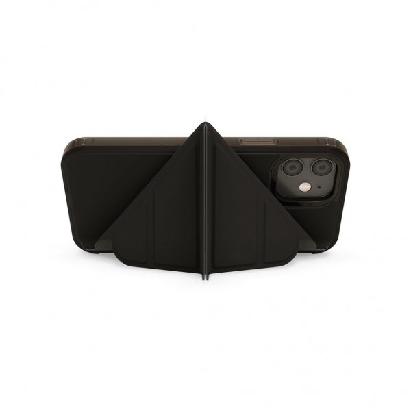 Pipetto iPhone 12 Pro Max Fodral Origami Folio Svart
