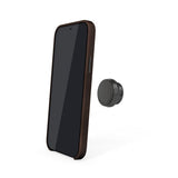 Pipetto Magnetic Leather Case för iPhone 12/12 Pro Svart
