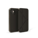 Pipetto iPhone 12 Mini Fodral Origami Folio Svart