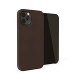 Pipetto iPhone 12 Pro Max Magnetic Leather Case med Magnethållare Brun