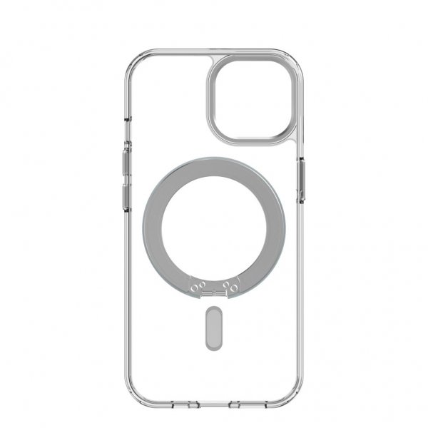 Decoded iPhone 15 Skal Recycled Plastic Transparant Loop Stand Back Cover Klar