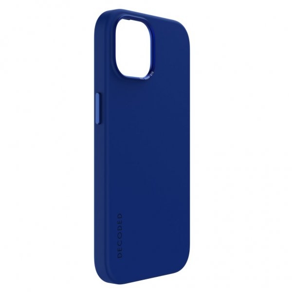 Decoded iPhone 15 Plus Skal Silicone Backcover Galactic Blue