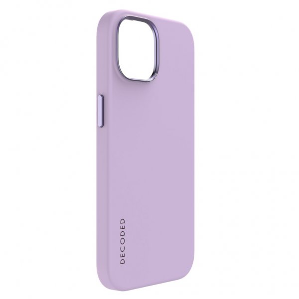 Decoded iPhone 15 Plus Skal Silicone Backcover Lavender
