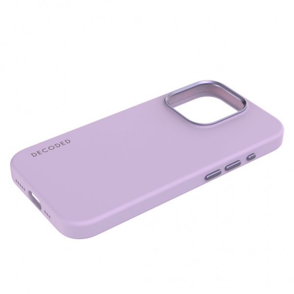 Decoded iPhone 15 Pro Skal Silicone Backcover Lavender