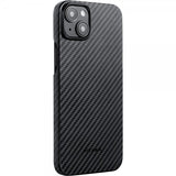 Pitaka iPhone 15 Skal MagEZ Case 4 Black/Grey Twill