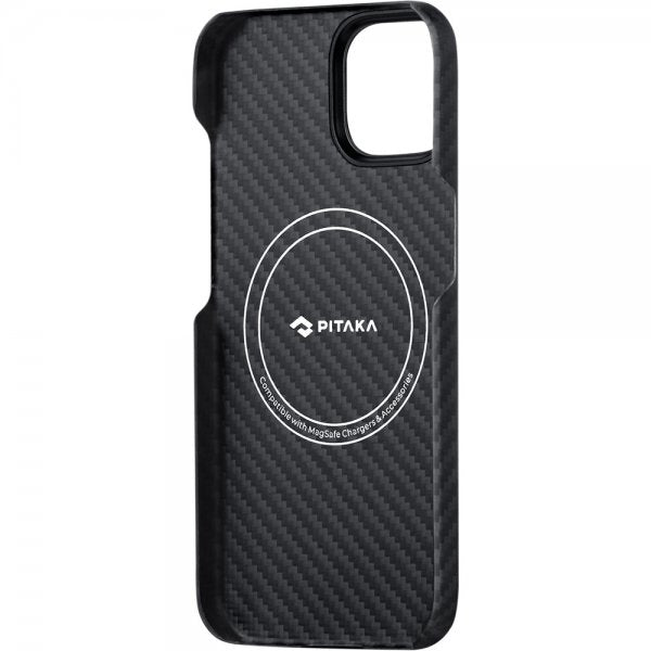 Pitaka iPhone 15 Skal MagEZ Case 4 Black/Grey Twill