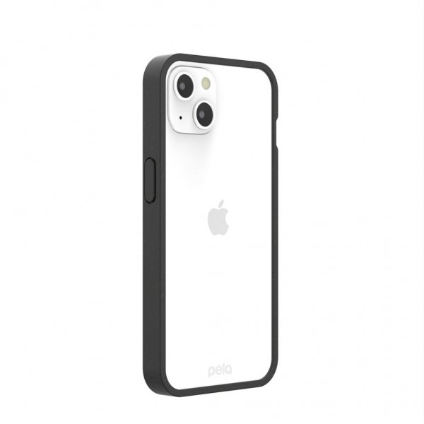 Pela iPhone 13 Skal Eco Friendly Clear Svart
