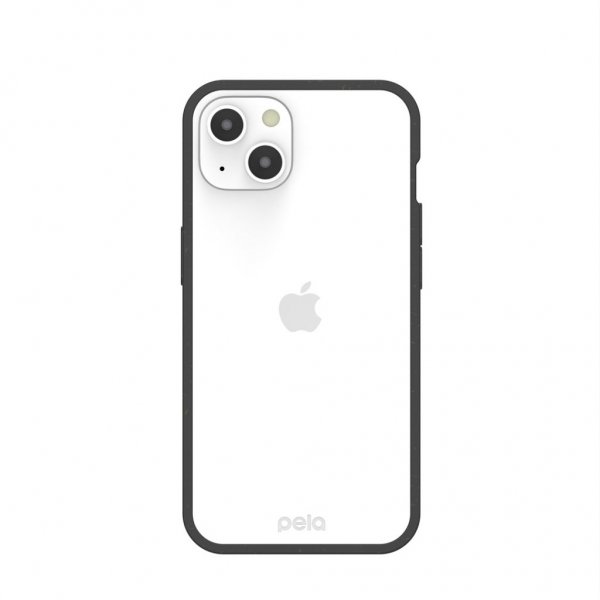 Pela iPhone 13 Skal Eco Friendly Clear Svart