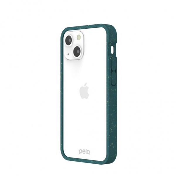 Pela iPhone 13 Mini Skal Clear Grön