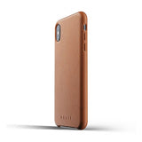 Mujjo iPhone Xs Max Skal Full Leather Case Tan