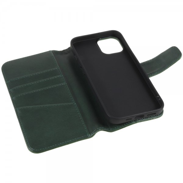 Nordic Covers iPhone 14 Plus Fodral Essential Leather Juniper Green