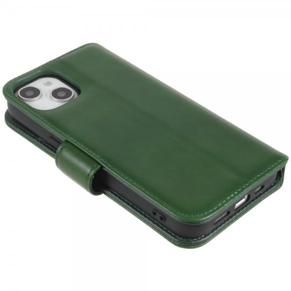 Nordic Covers iPhone 14 Plus Fodral Essential Leather Juniper Green