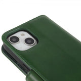 Nordic Covers iPhone 14 Plus Fodral Essential Leather Juniper Green