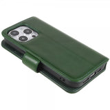 Nordic Covers iPhone 14 Pro Max Fodral Essential Leather Juniper Green