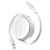 iOttie Kabel 100W Retractable USB-C 2-pack Vit