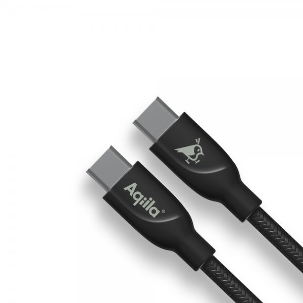 Aqiila Kabel Cablebird CB12 USB-C till USB-C 240W 2m Svart