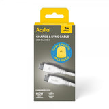 Aqiila Kabel Cablebird CS12 USB-C till USB-C 60W 2m Vit