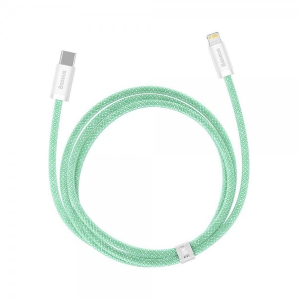Baseus Kabel Dynamic Series USB-C till Lightning 1 m Grön