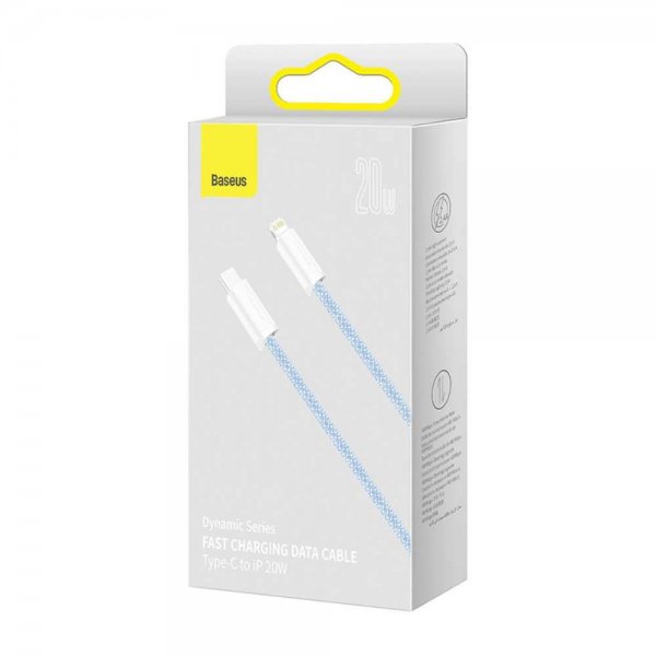 Baseus Kabel Dynamic Series USB-C till Lightning 2 m Blå