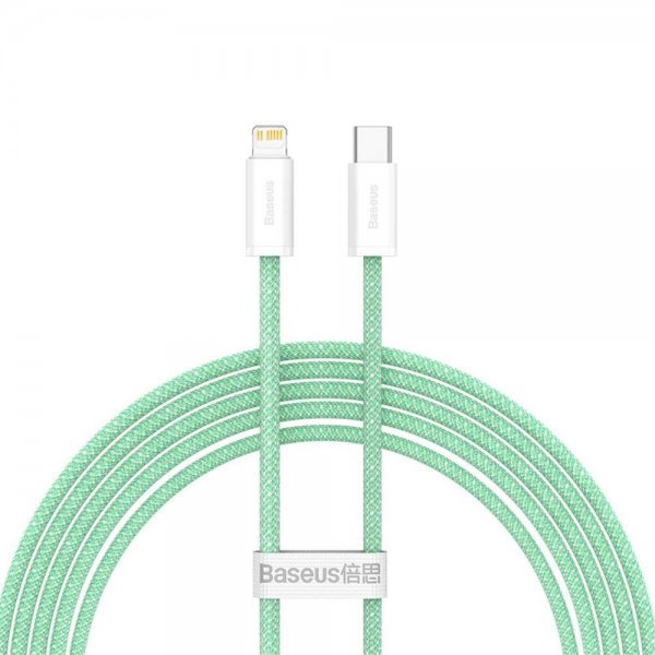 Baseus Kabel Dynamic Series USB-C till Lightning 2 m Grön