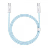 Baseus Kabel Dynamic Series USB-C till USB-C 1 m Blå