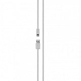 Xqisit Kabel Flätad USB-A till Lightning 1.8m Vit
