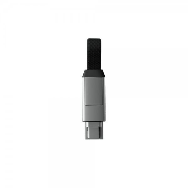 Rolling Square Kabel inCharge 6 Keyring Moon White