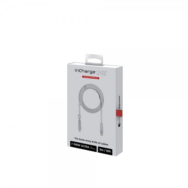 Rolling Square Kabel inCharge XL 100W 3m 6in1 Glacier White