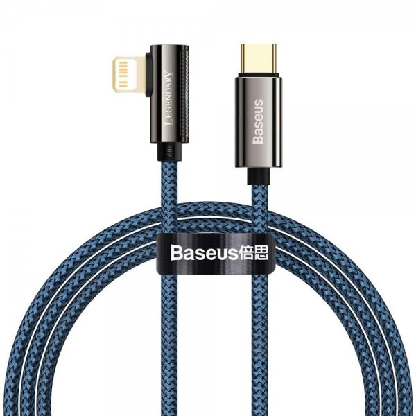 Baseus Kabel Legend Series USB-C till Lightning 1 m Blå