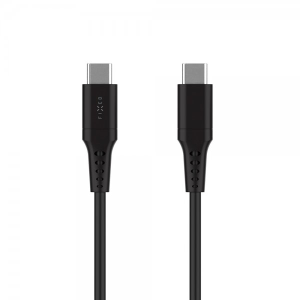 Fixed Kabel Liquid Silicone USB-C/USB-C 0.3m Svart