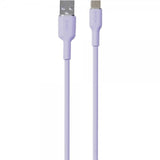 Puro Kabel Soft Charge & Sync Cable USB-A/USB-C 1.5m Lavender