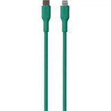 Puro Kabel Soft Charge & Sync Cable USB-C/Lightning 1.5m Grön