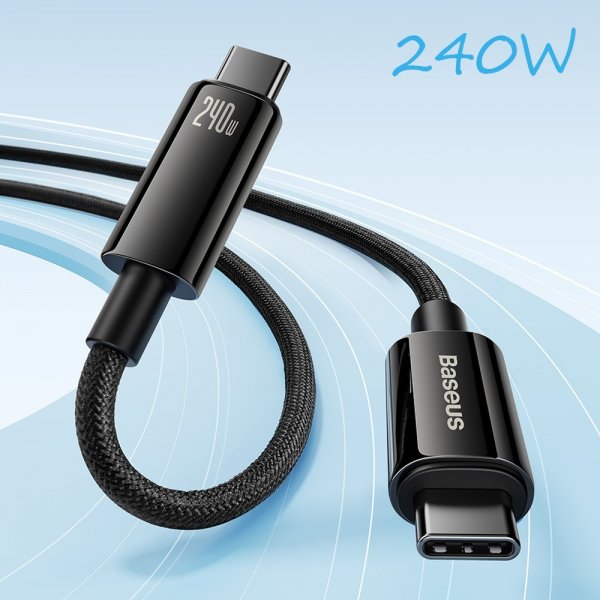 Baseus Kabel Tungsten Gold Fast Charging Data Cable 240W USB-C/USB-C 1m