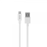 Deltaco Kabel USB-A Cable with Lightning Connector 1m Vit