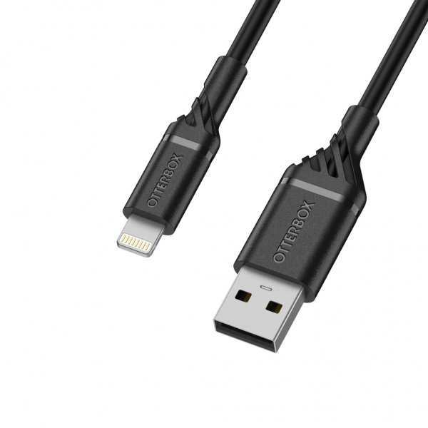 Otterbox Kabel USB-A till Lightning 1 meter Svart