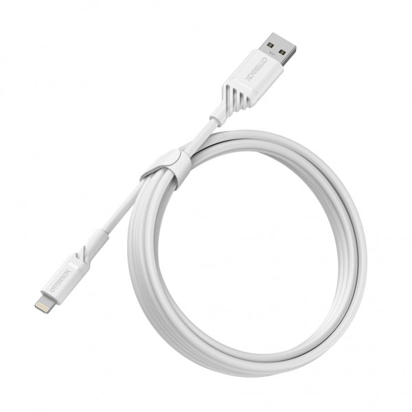 Otterbox Kabel USB-A till Lightning 2 meter Vit