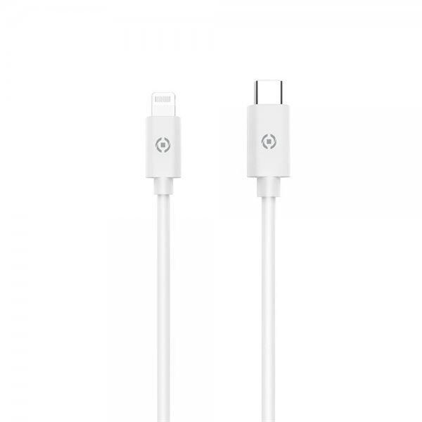 Celly Kabel USB-C till Lightning 2M Vit