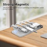 Ahastyle Kabelhållare WG104 Magnetisk Grå